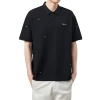 Momecke Sorona Cool Bead Ground short-sleeved polo shirt for men 2024 Summer, simple embroidered men's T-shirt 71316 Item Picture